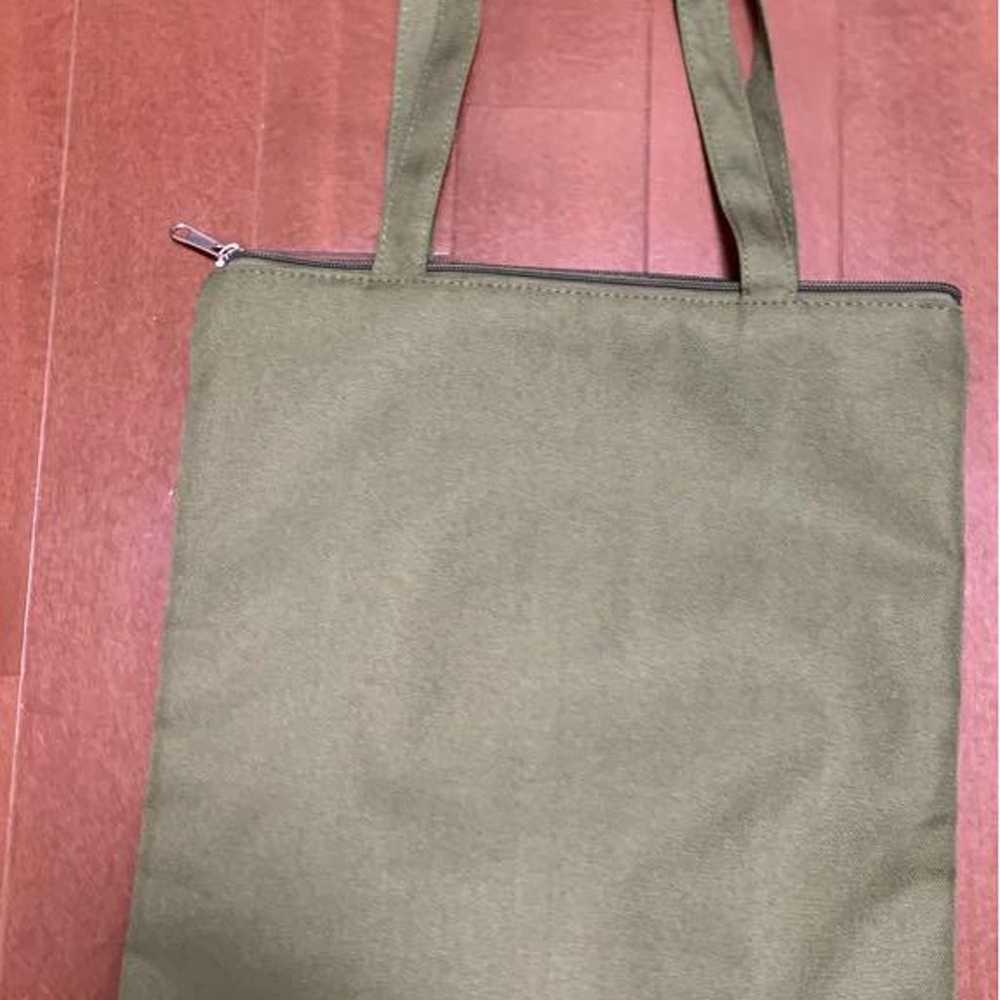 HANRO Olive Green Tote Bag - image 2