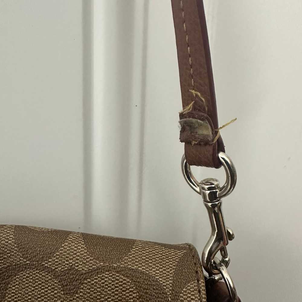 Coach Tabby brown C signature shoulder bag - image 9