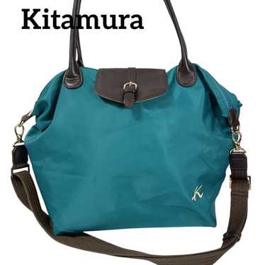 637 Beautiful Kitamura Tote Bag 2-way Large Capac… - image 1