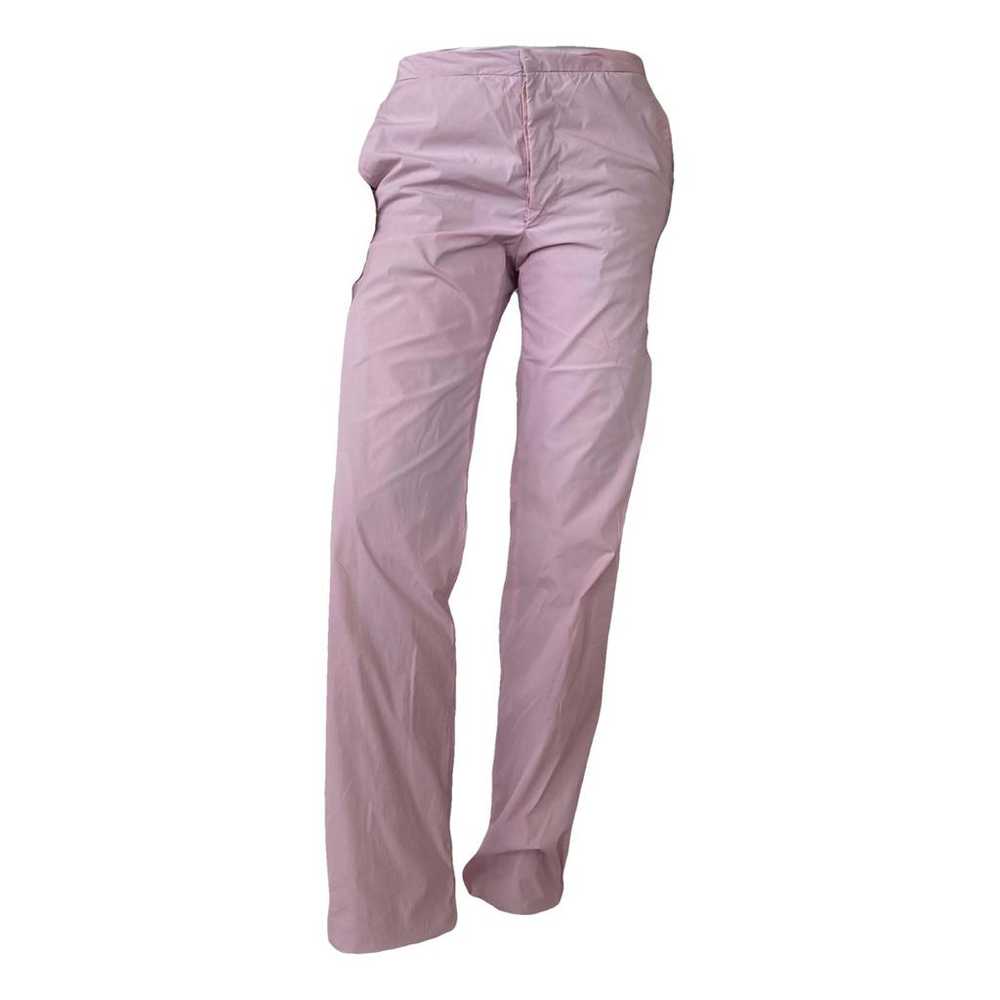 パンツ JIL SANDER Tailored pants Pink Jil Sander pleat-detail straight-leg Trousers | Pink