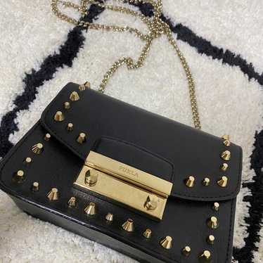 FURLA Chain Shoulder Bag in excellent condition.