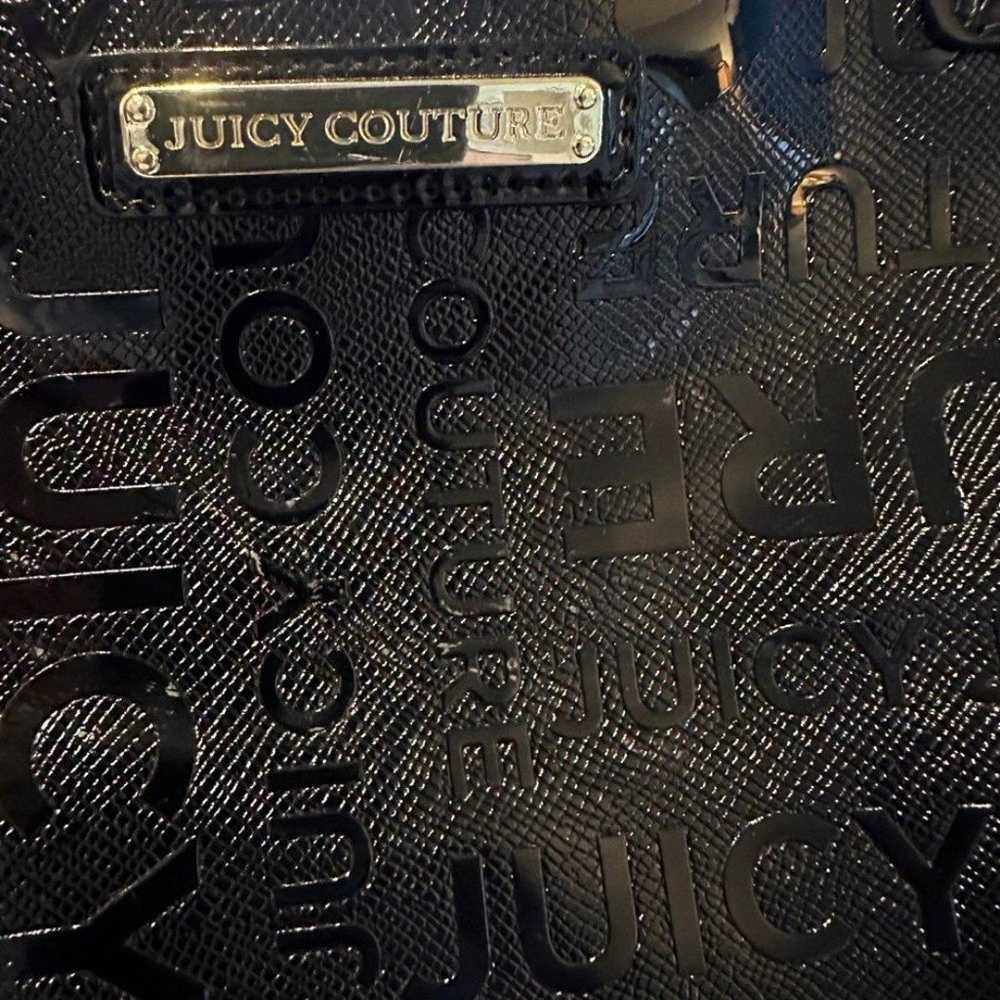 Juicy Couture BLACK WORLD PLAY WEEKENDER Bag NWOT - image 11