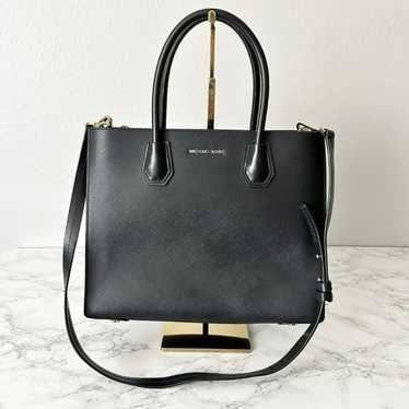 Michael Kors Mercer Saffiano Leather Medium Tote … - image 1