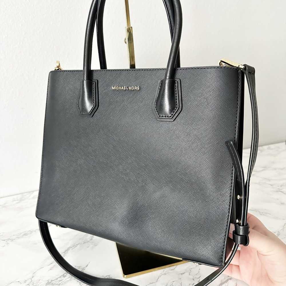 Michael Kors Mercer Saffiano Leather Medium Tote … - image 2