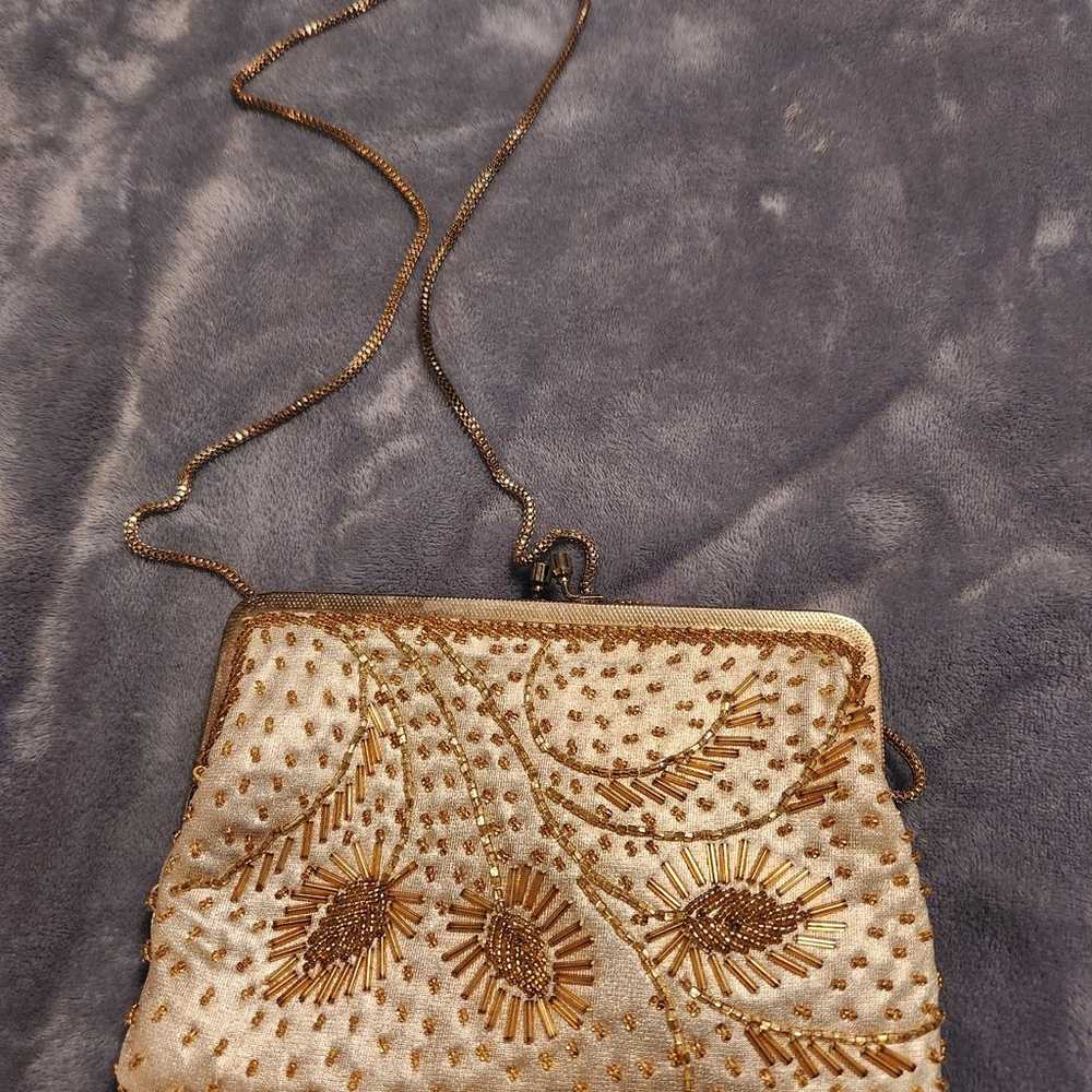 Vintage beaded purse - image 1