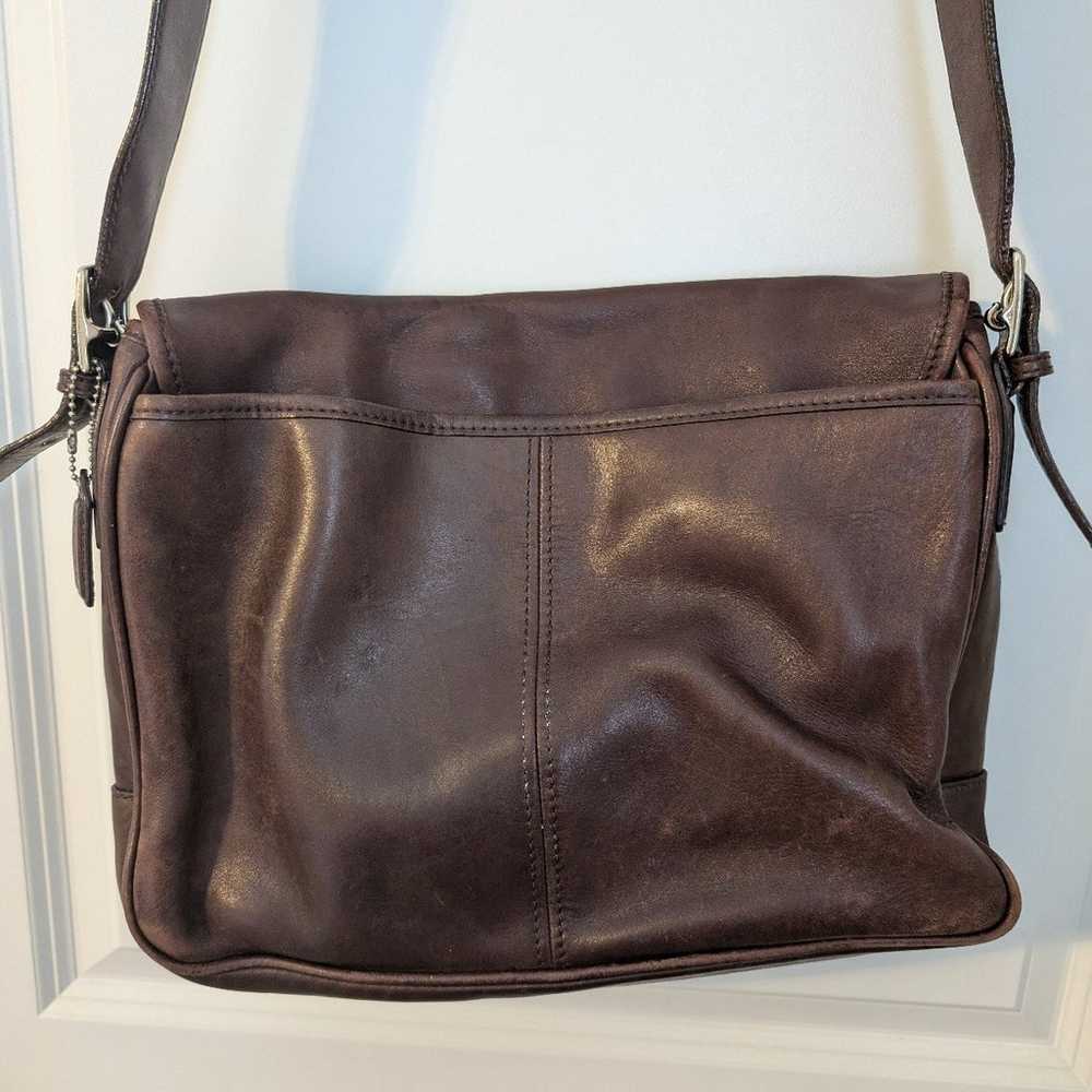 90's Vintage COACH Messenger Bag - image 3