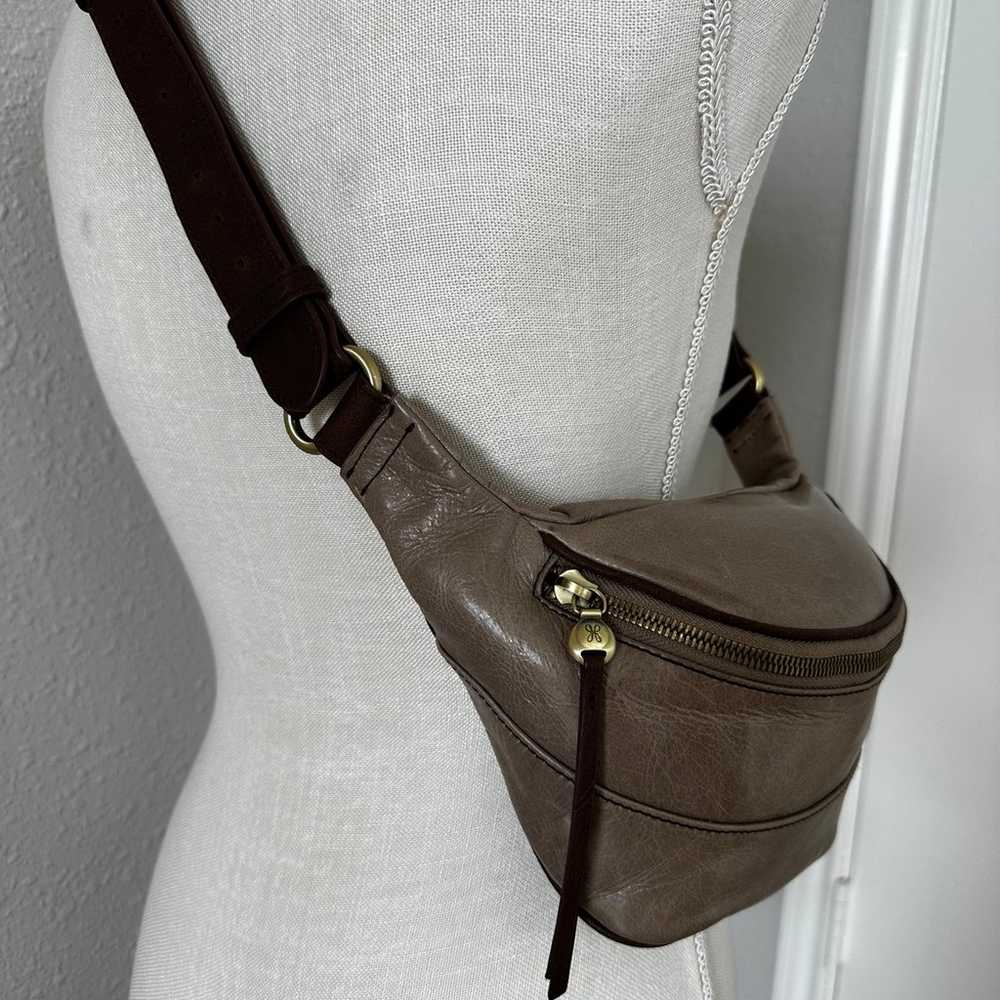 Hobo International Leather Jett Waist belt bag  l… - image 3