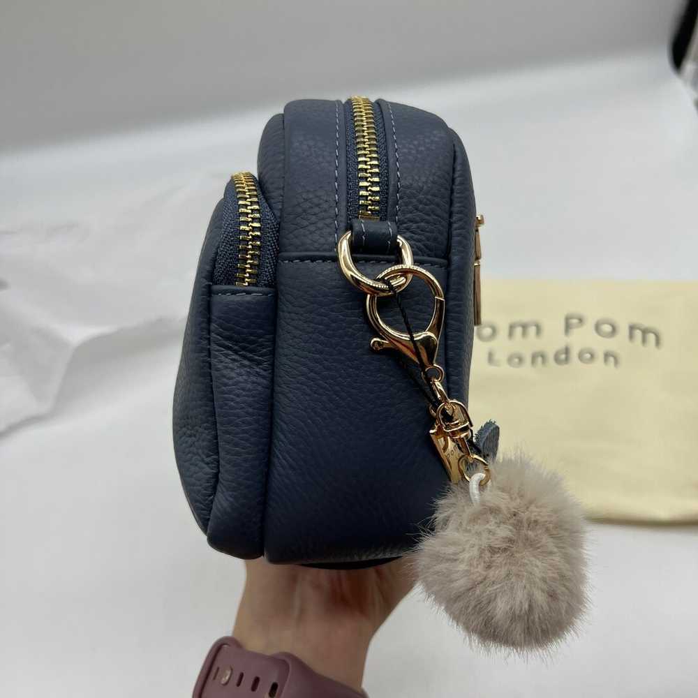 Pom Pom London Mayfair Leather Crossbody with Mul… - image 4