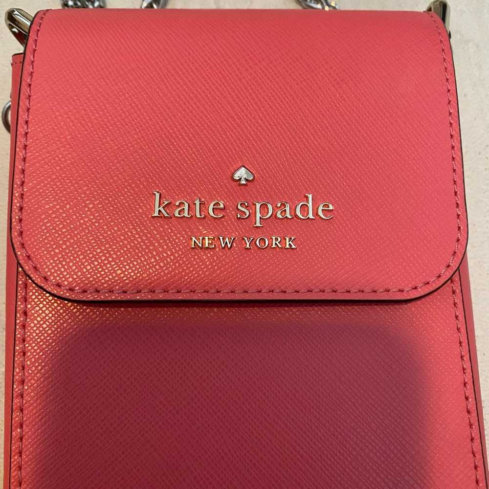 Kate Spade Cameron North South Crossbody Hot Pink - image 2