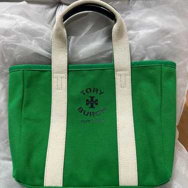 TORY BURCH Green Tote Bag