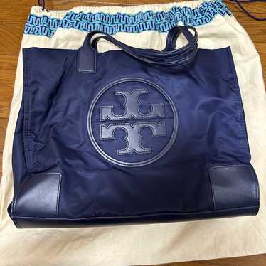 Tory Burch Navy Large Capacity Bag