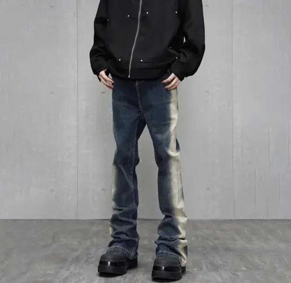 Designer × Japanese Brand × Streetwear Slim Flare… - image 1