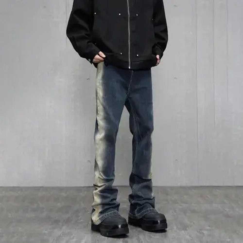 Designer × Japanese Brand × Streetwear Slim Flare… - image 2