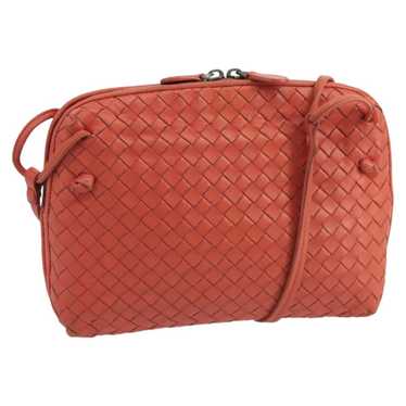 Bottega Veneta Nodini Red Leather Shoulder Bag (Pr