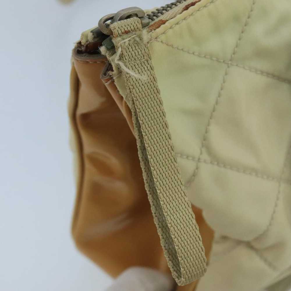 Prada Tessuto Beige Synthetic Shoulder Bag (Pre-O… - image 7