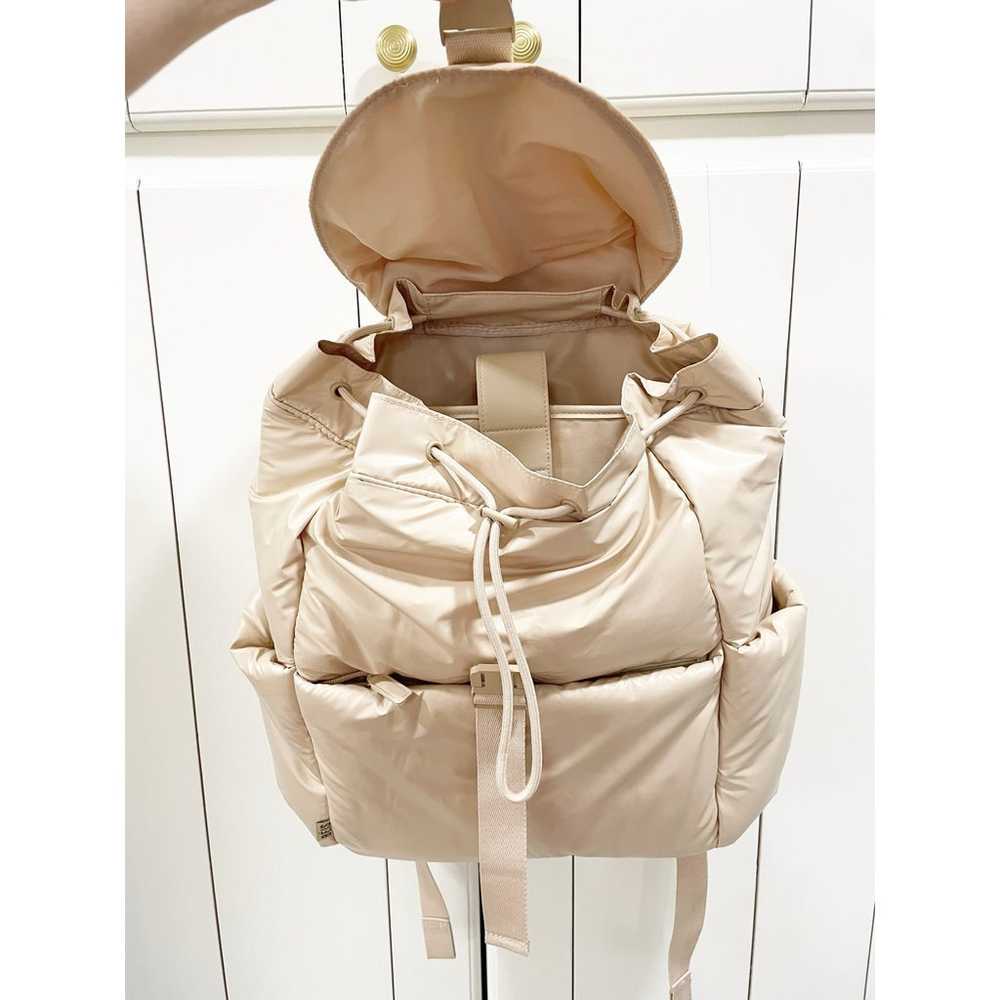 Beis The Puffy Backpack In Beige - image 8