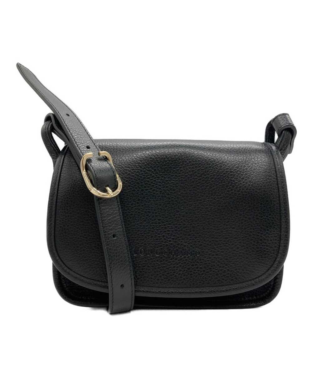 LONGCHAMP Le Flone S crossbody bag black leather - image 1