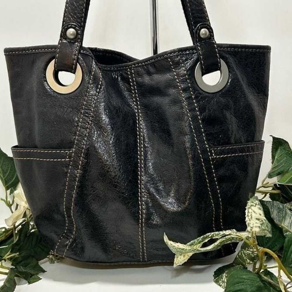 Fossil Long Live Vtg Hathaway Tote Shoulder Bag M… - image 2