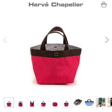 [Herve Chapelier] Cordura Nylon Boat Tote in Pink 