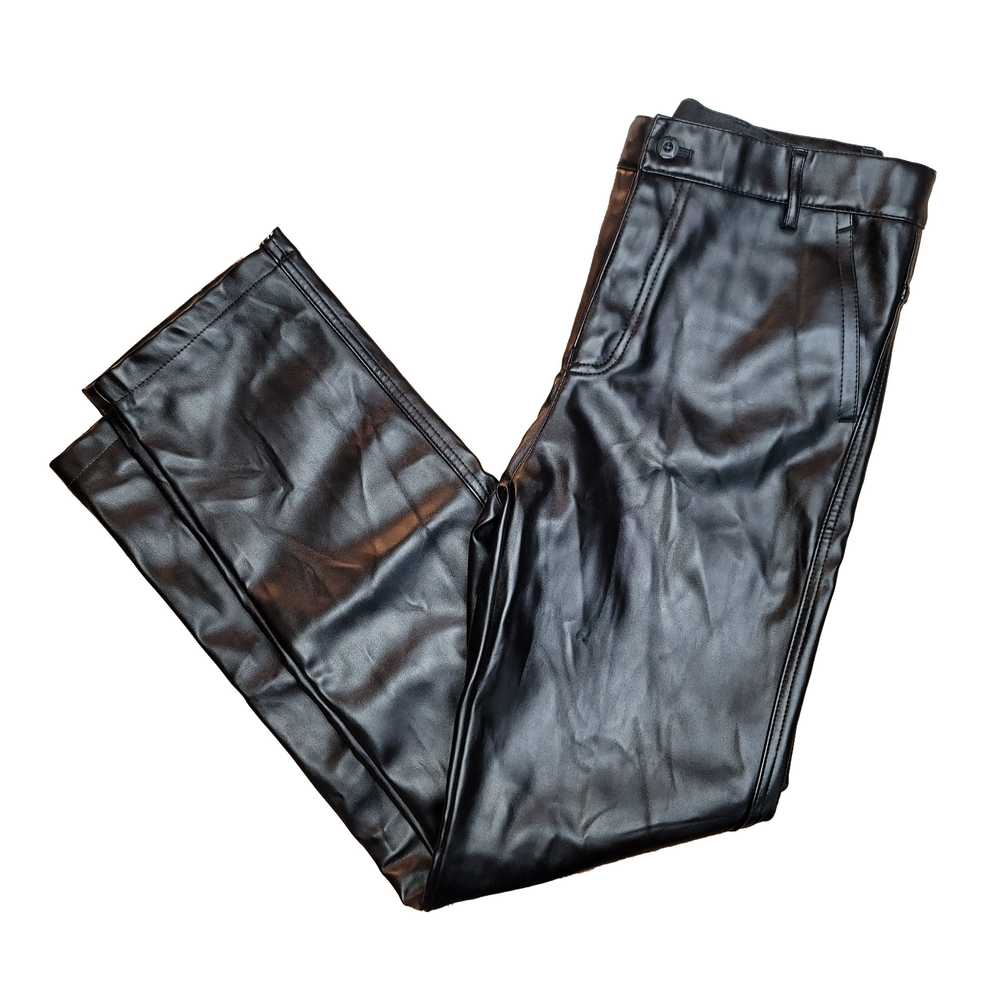 Designer Pleather Pants (Like New) - image 1