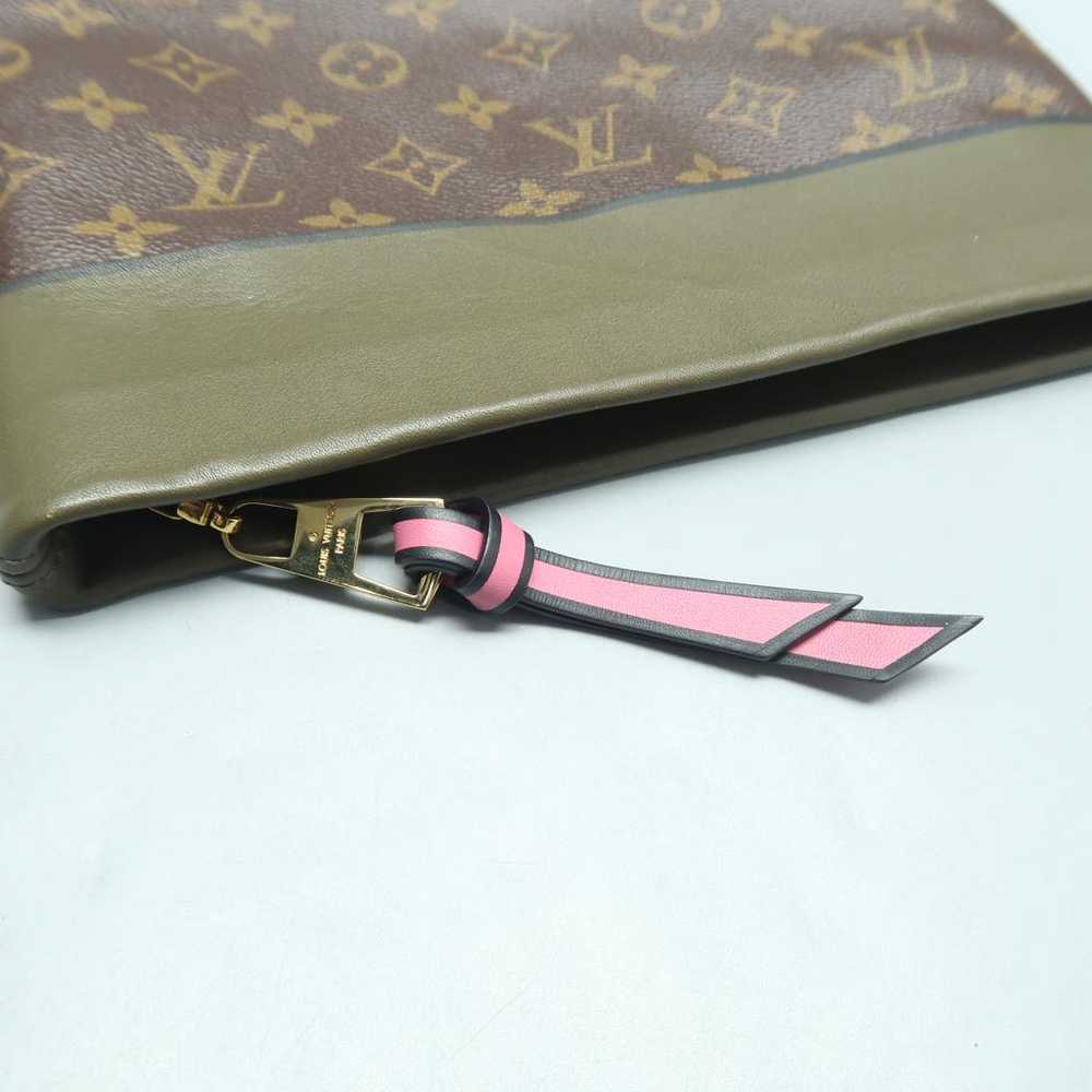 Louis Vuitton Tuileries leather clutch bag - image 5