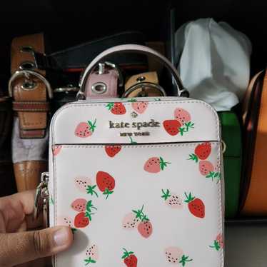 Sale Kate Spade Strawberry Vanity Crossbody