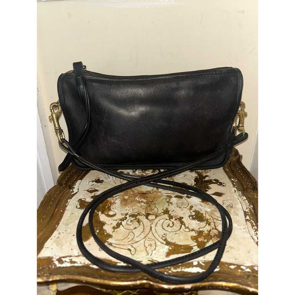 Coach Vintage Bonnie Cashin Crossbody handbag bla… - image 2