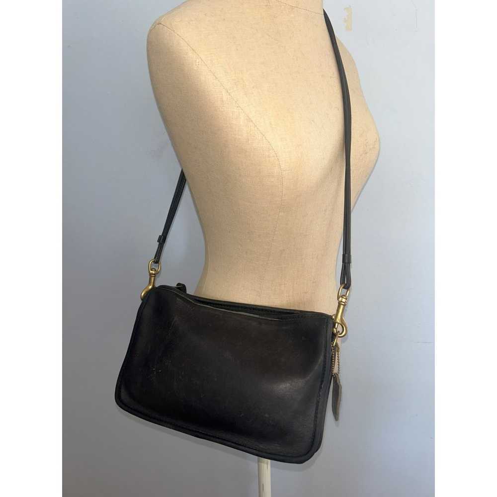 Coach Vintage Bonnie Cashin Crossbody handbag bla… - image 8