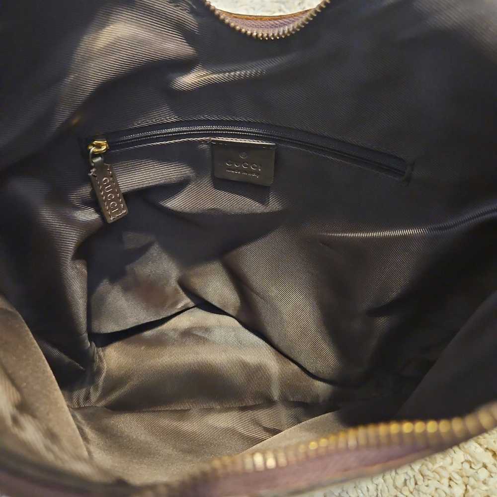 Gucci Vintage GG Canvas Hobo - image 3