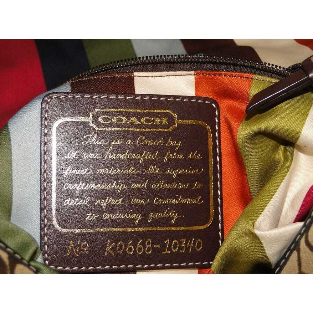 Coach Legacy Limited Edition Signature C Shoulder… - image 10