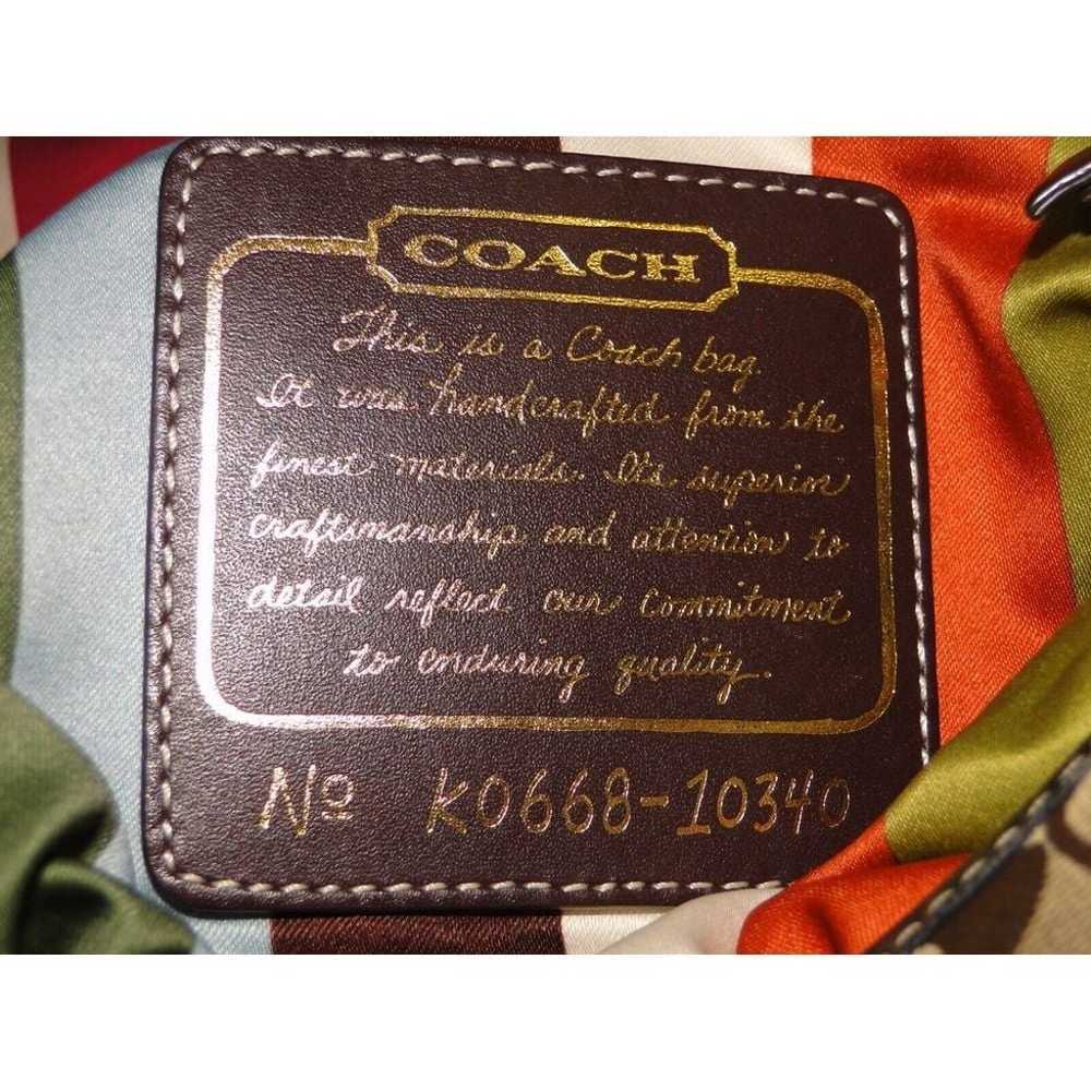 Coach Legacy Limited Edition Signature C Shoulder… - image 9