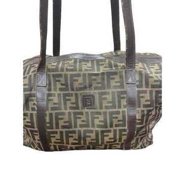 Vintage Fendi Cloth Travel Bag