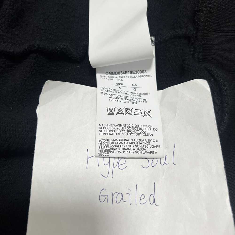 Off-White OFF-WHITE FW19 UNFINISHED HOODIE - image 10