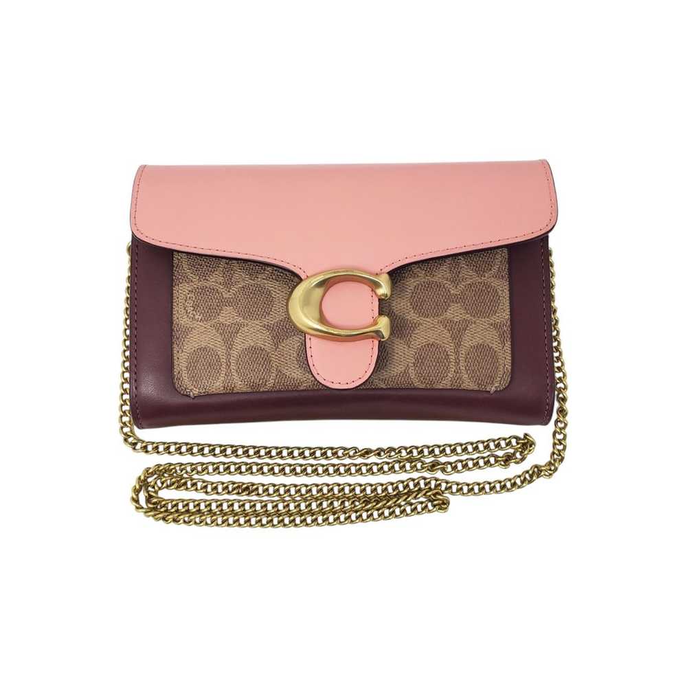 Coach Tabby Chain Clutch In Colorblock Signature … - image 1