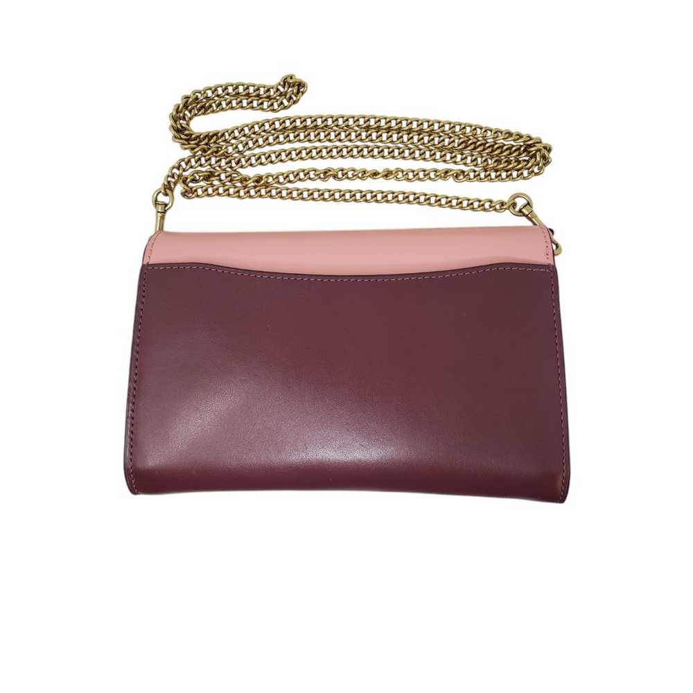 Coach Tabby Chain Clutch In Colorblock Signature … - image 3