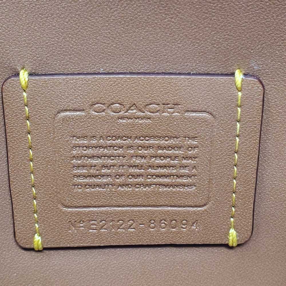 Coach Tabby Chain Clutch In Colorblock Signature … - image 8