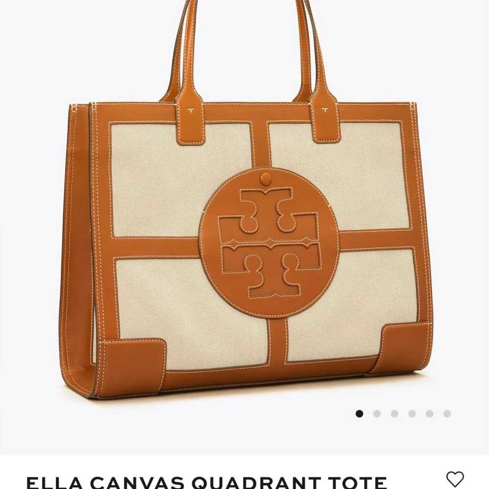 Tory Burch  Ella Tote Canvas - image 9