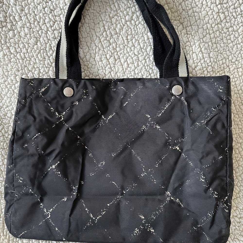 Authentic Chanel Travel Line Tote Bag - image 1