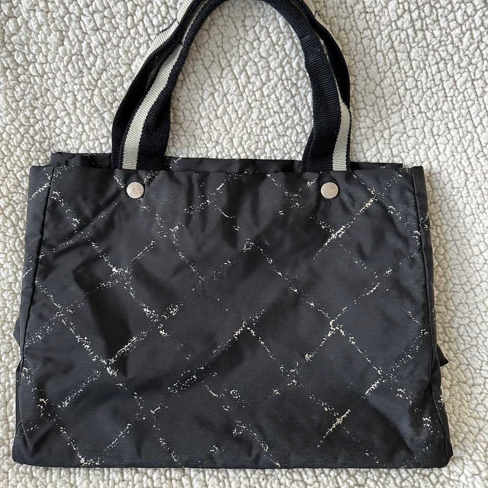 Authentic Chanel Travel Line Tote Bag - image 2