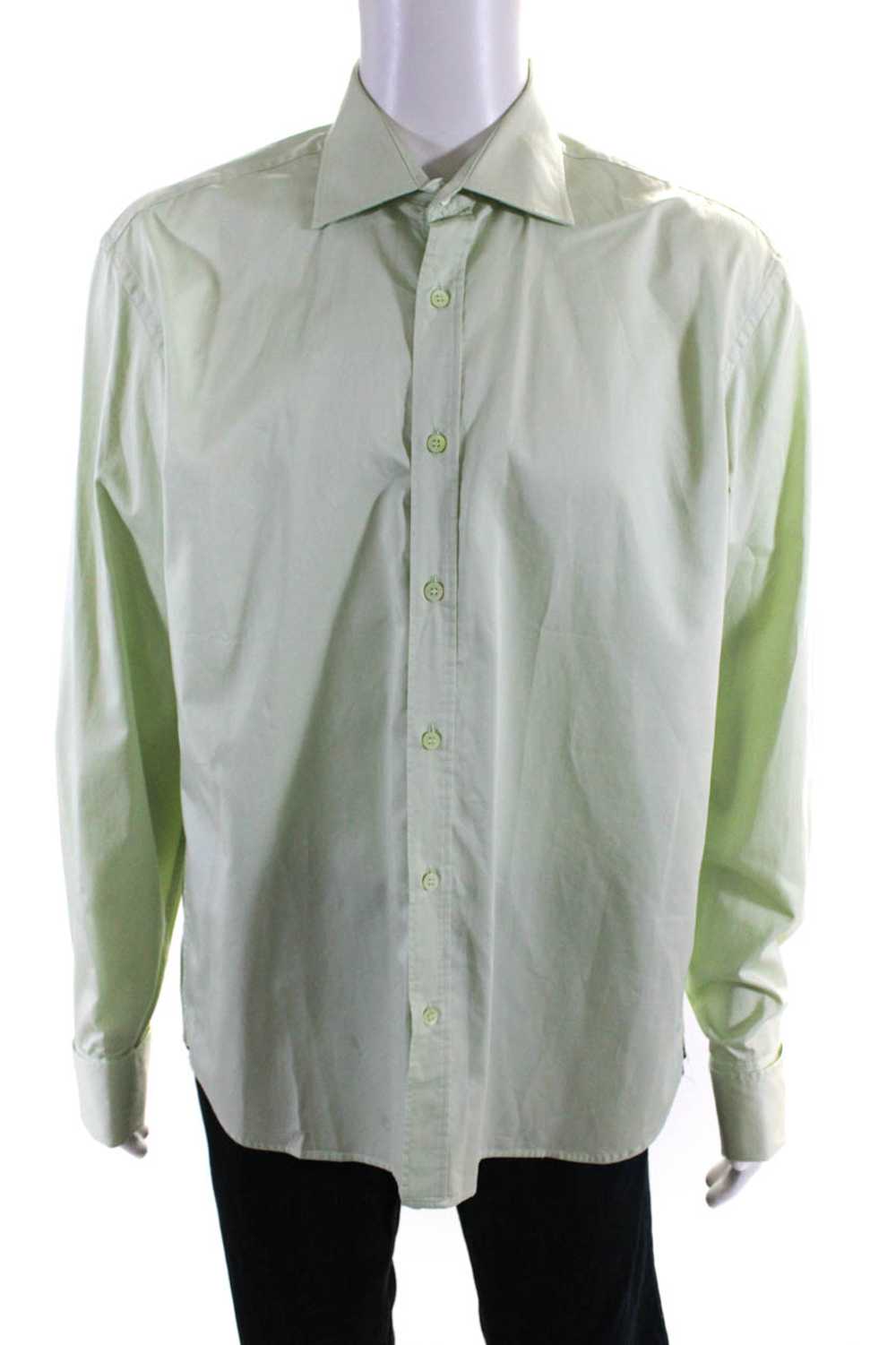 Ted Baker London Mens Cotton Collared Button Down… - image 1