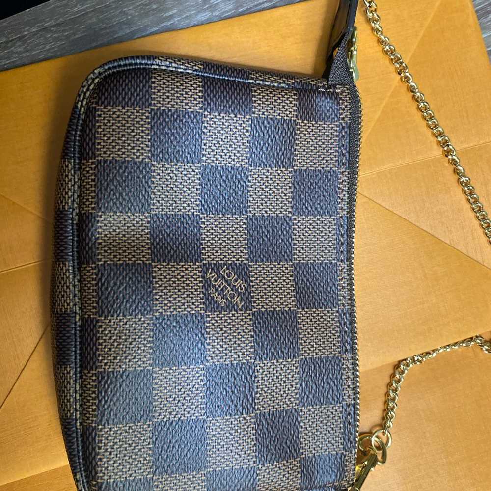 Louis Vuitton Mini Pochette Accessoires Damier Eb… - image 2