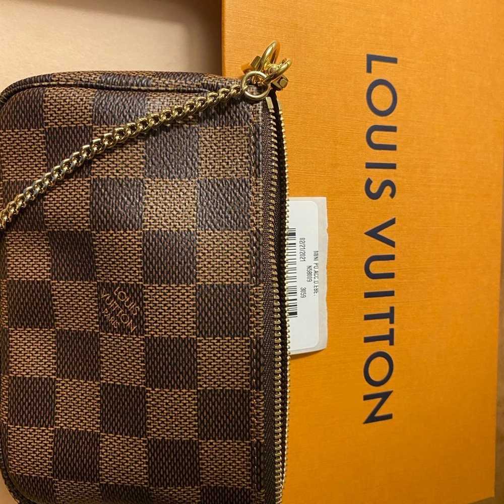 Louis Vuitton Mini Pochette Accessoires Damier Eb… - image 9