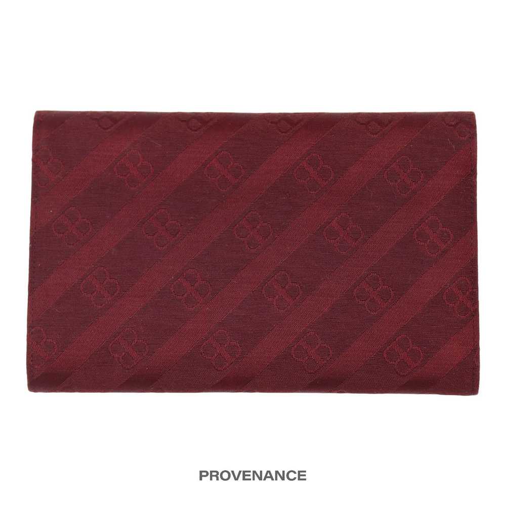 Balenciaga 🔴 Balenciaga BB Canvas Trifold Wallet… - image 2