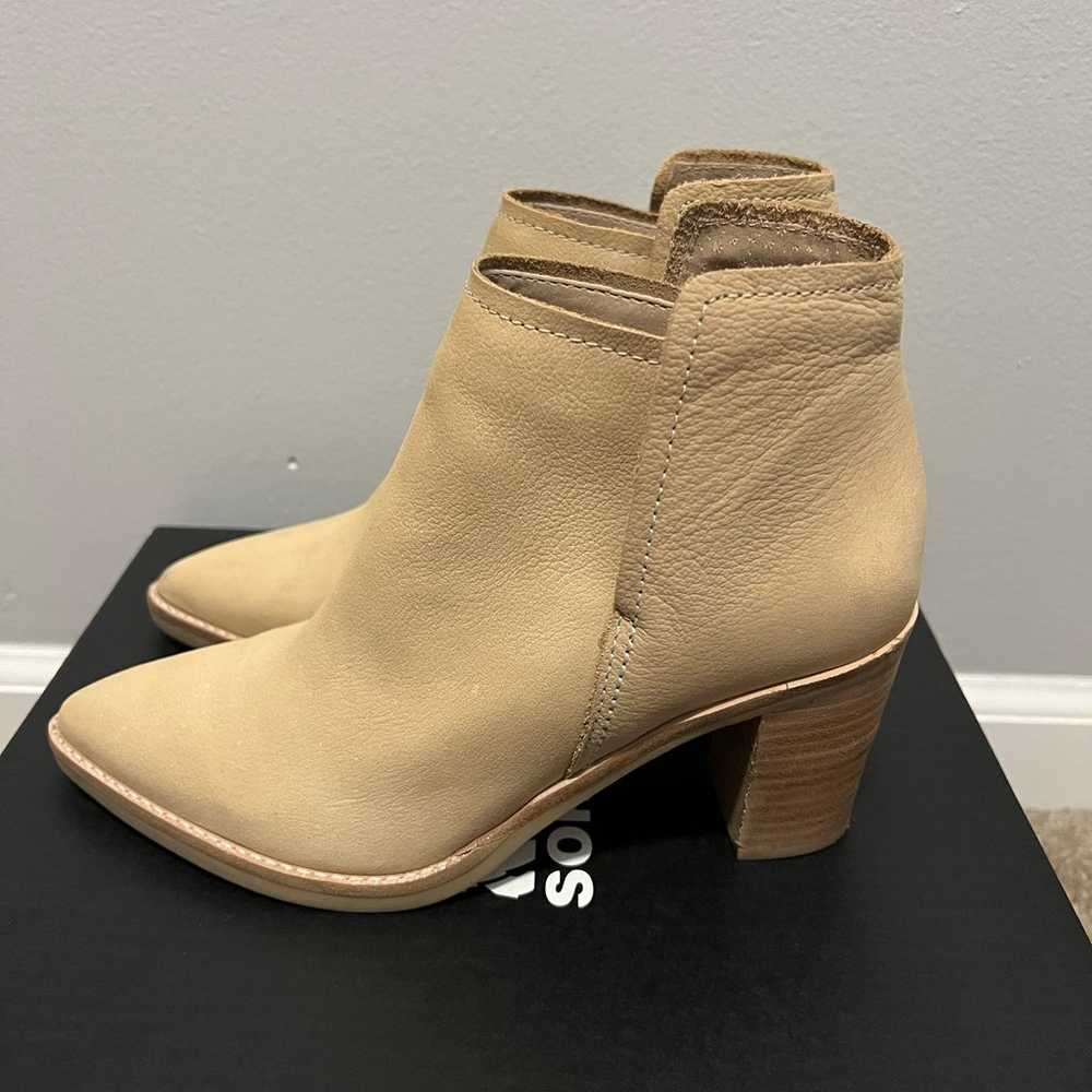 Dolce Vita Suede Leather Nubuck Booties - image 1