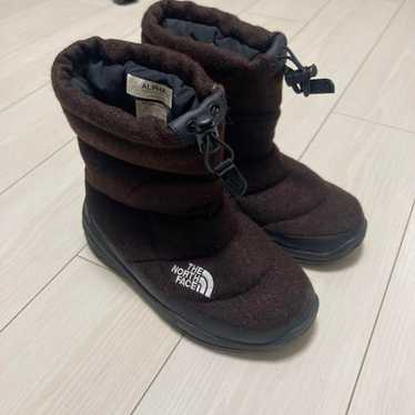 The North Face Nuptse Wool Boots Brown 23cm