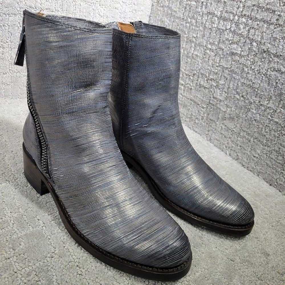 Frye Demi Zip Women's Size 7.5B Metallic Pewter C… - image 10