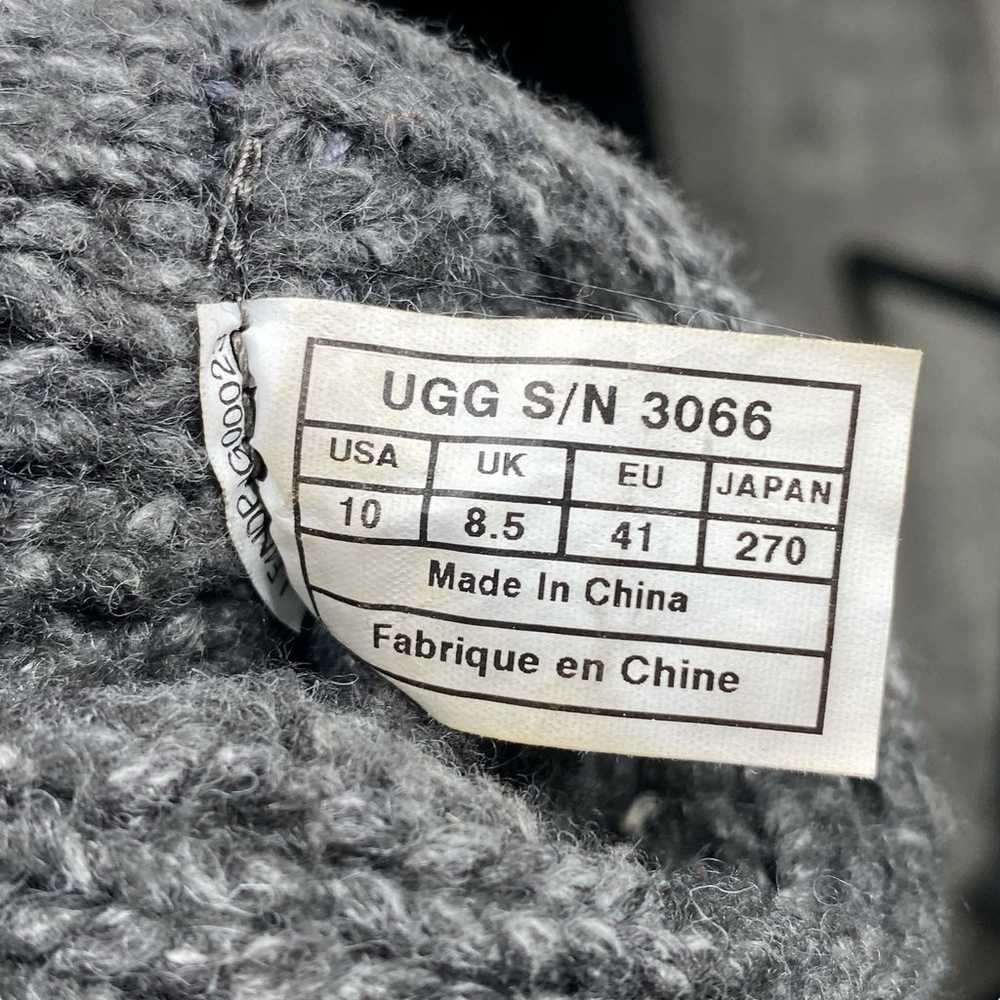 UGG Women’s Cardy Lattice Grey Knit Pull On Winte… - image 12