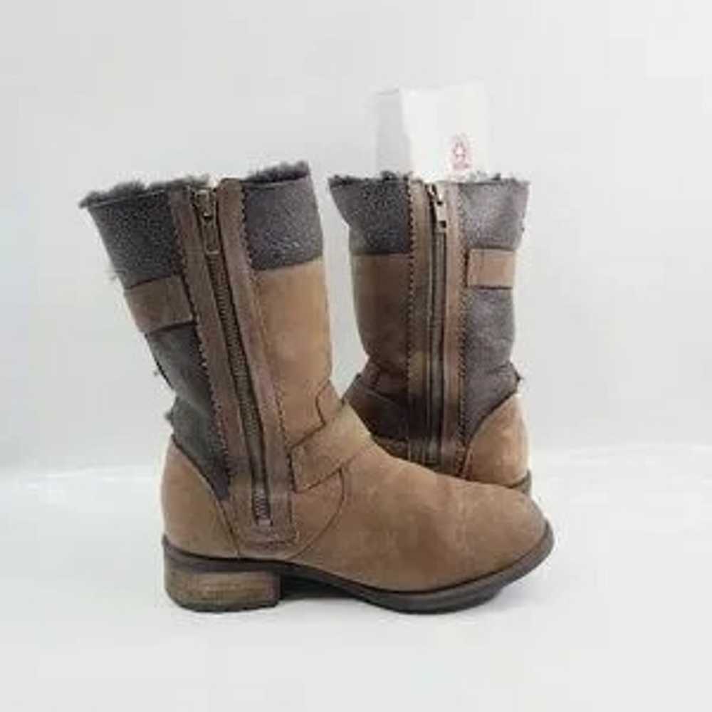 UGG Women's Brown Oregon Stout 1007746 Leather Cl… - image 3