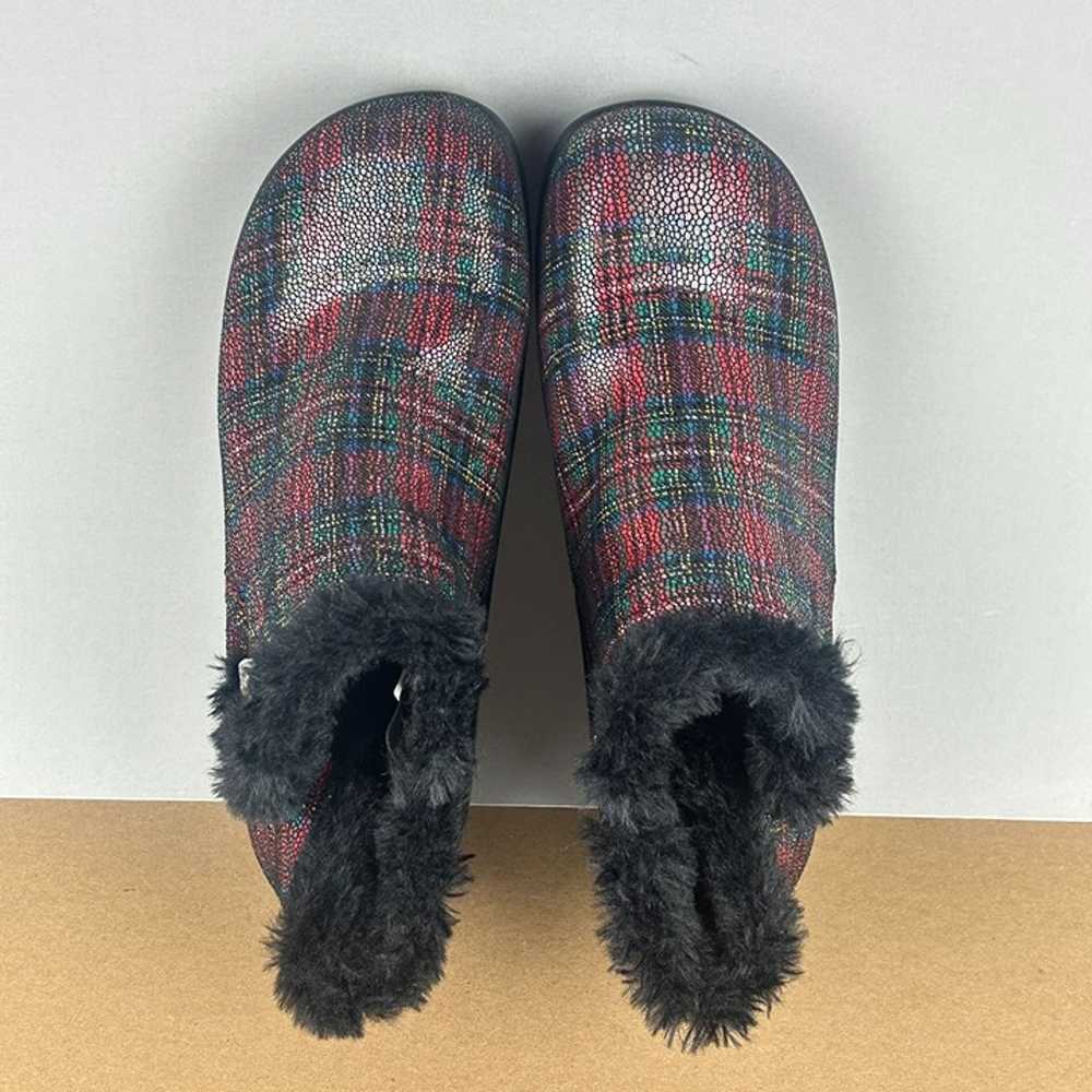 Alegria Meri Tartan Plaid Booties Womens 9 Wide E… - image 5