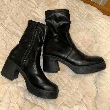 Steve Madden Chunky Heel Boots